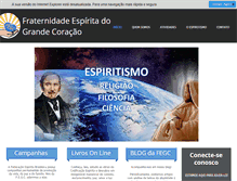 Tablet Screenshot of fegc.com.br